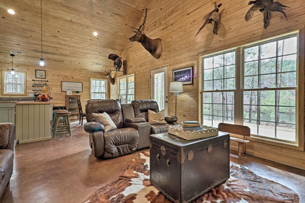 Peaceful Family Cabin On 10 Acres With Game Room! Heflin Екстериор снимка