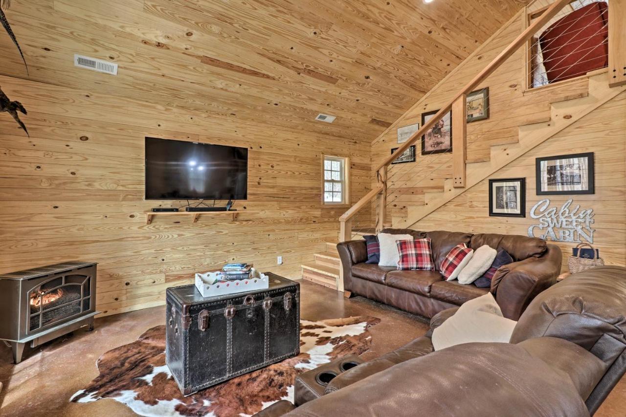 Peaceful Family Cabin On 10 Acres With Game Room! Heflin Екстериор снимка