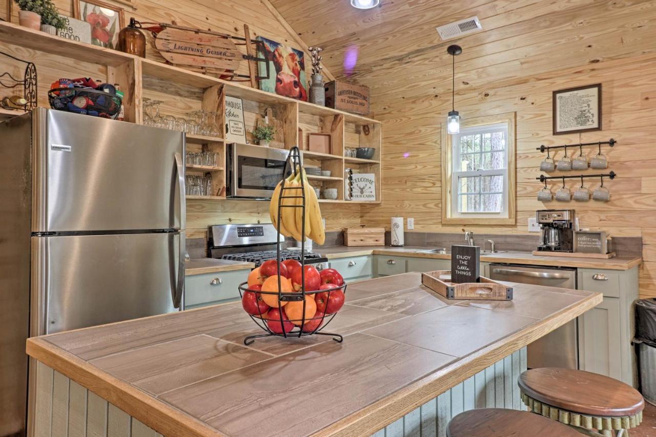 Peaceful Family Cabin On 10 Acres With Game Room! Heflin Екстериор снимка