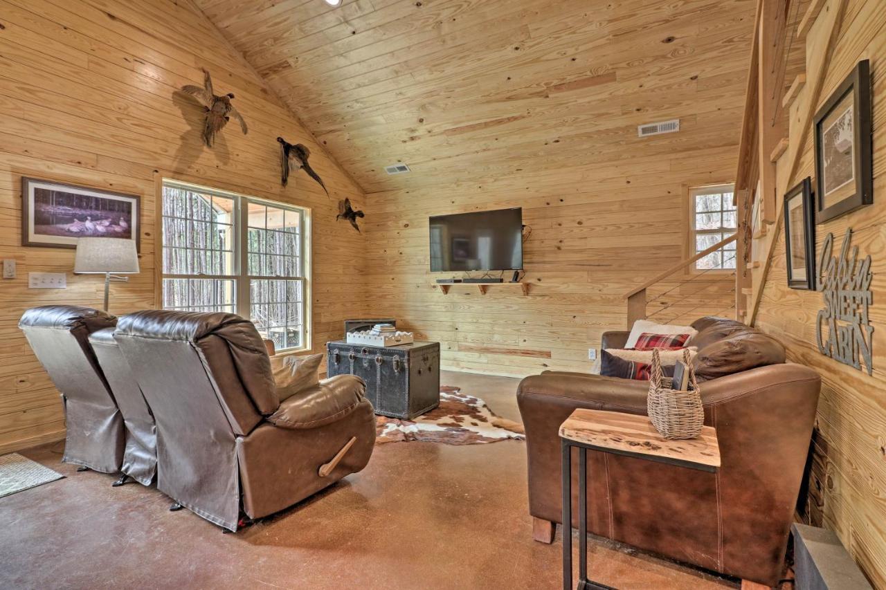 Peaceful Family Cabin On 10 Acres With Game Room! Heflin Екстериор снимка