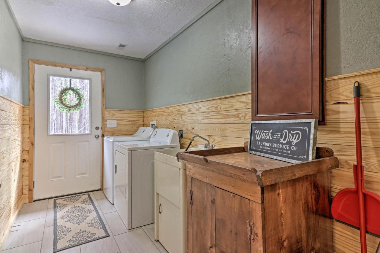 Peaceful Family Cabin On 10 Acres With Game Room! Heflin Екстериор снимка